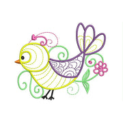 Machine Embroidery Designs - Ornamental Birds (1) - Threadart.com