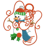 Machine Embroidery Designs - Christmas Angels (1) - Threadart.com
