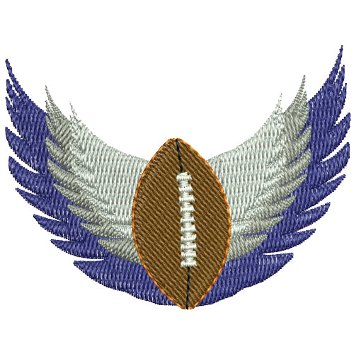 Machine Embroidery Designs - Football(2) - Threadart.com