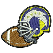 Machine Embroidery Designs - Football(2) - Threadart.com