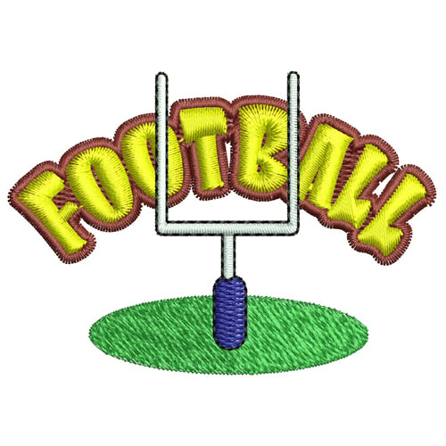 Machine Embroidery Designs - Football(2) - Threadart.com