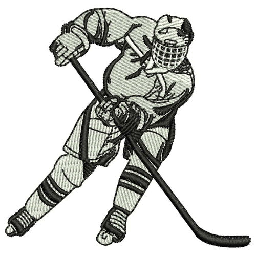 Machine Embroidery Designs - Hockey(1) - Threadart.com