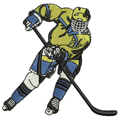 Machine Embroidery Designs - Hockey(1) - Threadart.com