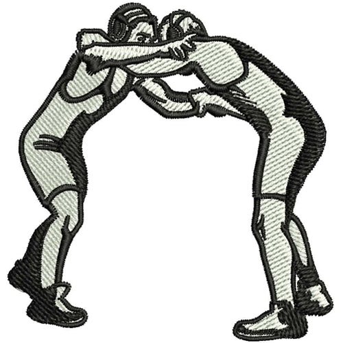 Machine Embroidery Designs - Wrestling(1) - Threadart.com