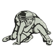 Machine Embroidery Designs - Wrestling(1) - Threadart.com