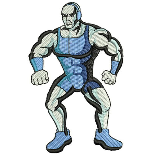 Machine Embroidery Designs - Wrestling(2) - Threadart.com