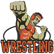 Machine Embroidery Designs - Wrestling(2) - Threadart.com