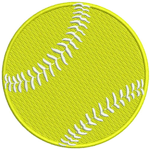 Machine Embroidery Designs - Softball(2) - Threadart.com