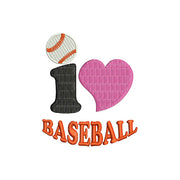 Machine Embroidery Designs - IHeartSports(1) - Threadart.com