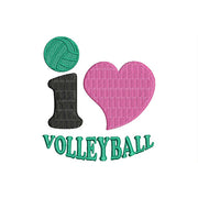 Machine Embroidery Designs - IHeartSports(1) - Threadart.com