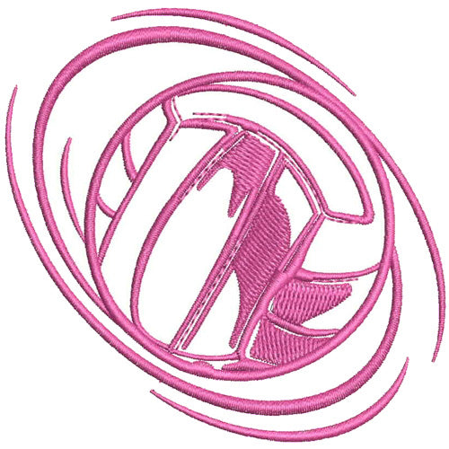 Machine Embroidery Designs - Volleyball(2) - Threadart.com