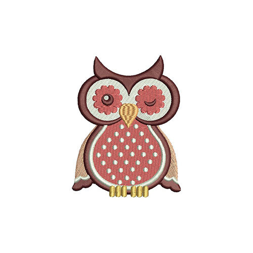 Machine Embroidery Designs - Owls(1) - Threadart.com