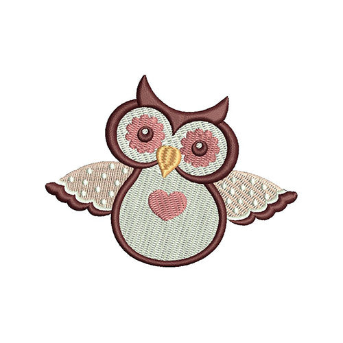 Machine Embroidery Designs - Owls(1) - Threadart.com