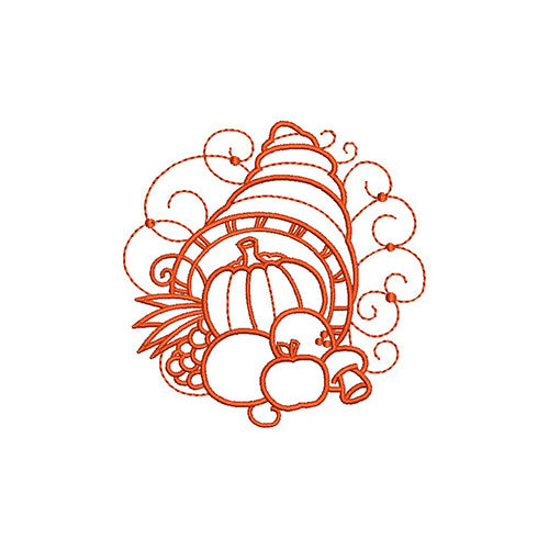 Machine Embroidery Designs - Thanksgiving(3) - Threadart.com