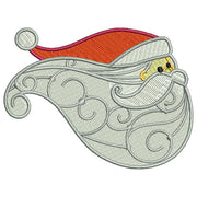 Machine Embroidery Designs - Santa(2) - Threadart.com