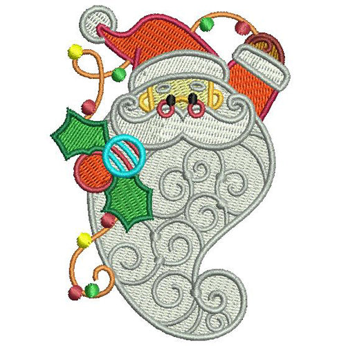 Machine Embroidery Designs - Santa(2) - Threadart.com