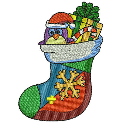 Machine Embroidery Designs - Christmas Stockings(1) - Threadart.com