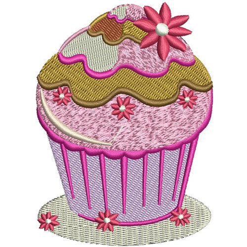 Machine Embroidery Designs - Cupcakes(2) - Threadart.com
