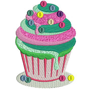Machine Embroidery Designs - Cupcakes(2) - Threadart.com