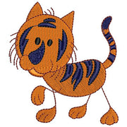 Machine Embroidery Designs - Zoo Stick Figures(1) - Threadart.com