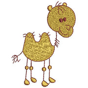 Machine Embroidery Designs - Zoo Stick Figures(1) - Threadart.com