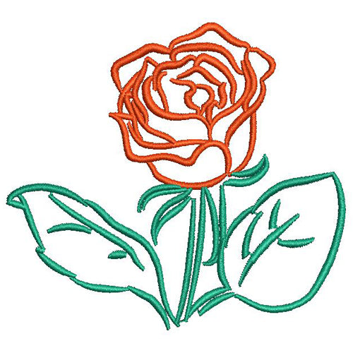 Machine Embroidery Designs - Roses (2) - Threadart.com