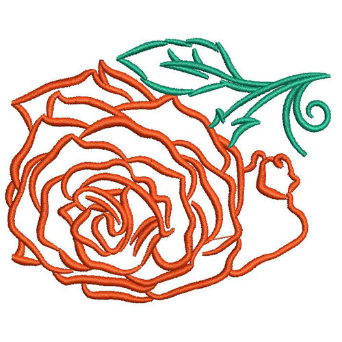 Machine Embroidery Designs - Roses (2) - Threadart.com