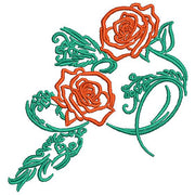 Machine Embroidery Designs - Roses (2) - Threadart.com