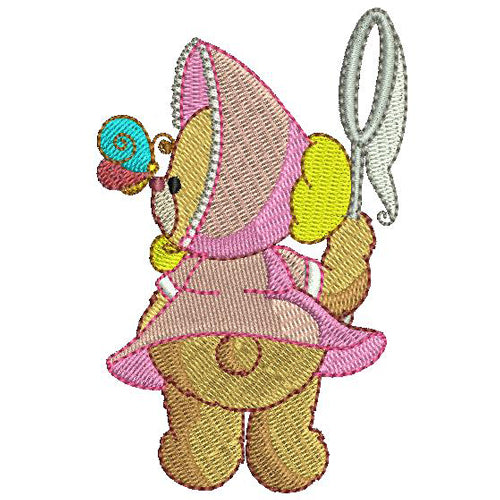 Machine Embroidery Designs - Spring Time Bears (1) - Threadart.com