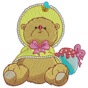 Machine Embroidery Designs - Spring Time Bears (1) - Threadart.com