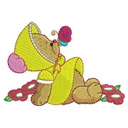 Machine Embroidery Designs - Spring Time Bears (1) - Threadart.com