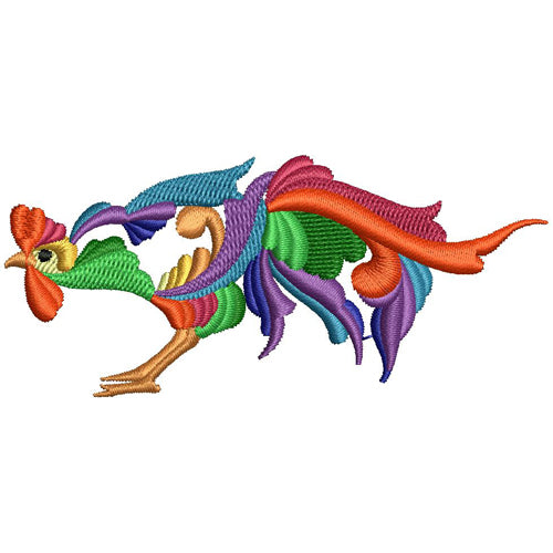Machine Embroidery Designs - Roosters (1) - Threadart.com
