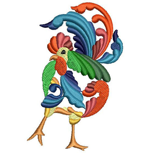 Machine Embroidery Designs - Roosters (1) - Threadart.com