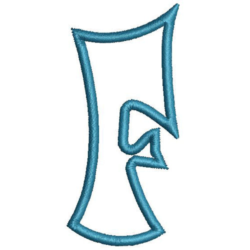 Machine Embroidery Designs - Wild Alphabet (1) - Threadart.com