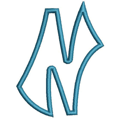 Machine Embroidery Designs - Wild Alphabet (1) - Threadart.com