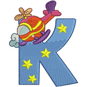 Machine Embroidery Designs - Transportation Alphabet(1) - Threadart.com