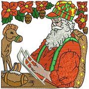 Machine Embroidery Designs - Santa(3) - Threadart.com
