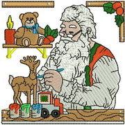 Machine Embroidery Designs - Santa(3) - Threadart.com