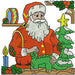 Machine Embroidery Designs - Santa(3) - Threadart.com