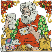 Machine Embroidery Designs - Santa(3) - Threadart.com