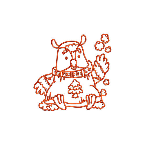 Machine Embroidery Designs - Owls(2) - Threadart.com