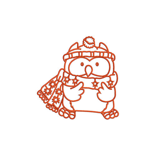 Machine Embroidery Designs - Owls(2) - Threadart.com