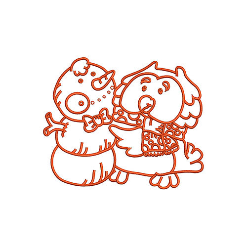 Machine Embroidery Designs - Owls(2) - Threadart.com