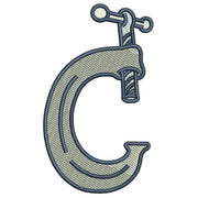 Machine Embroidery Designs - Tool Alphabet (1) - Threadart.com