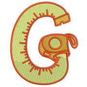 Machine Embroidery Designs - Tool Alphabet (1) - Threadart.com