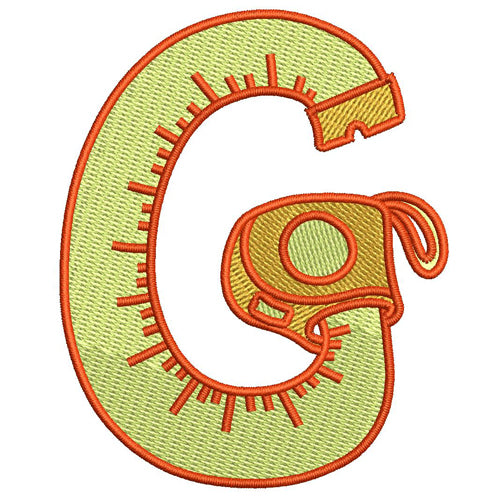 Machine Embroidery Designs - Tool Alphabet (1) - Threadart.com
