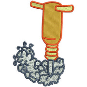 Machine Embroidery Designs - Tool Alphabet (1) - Threadart.com