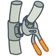 Machine Embroidery Designs - Tool Alphabet (1) - Threadart.com