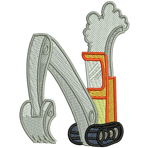 Machine Embroidery Designs - Tool Alphabet (1) - Threadart.com