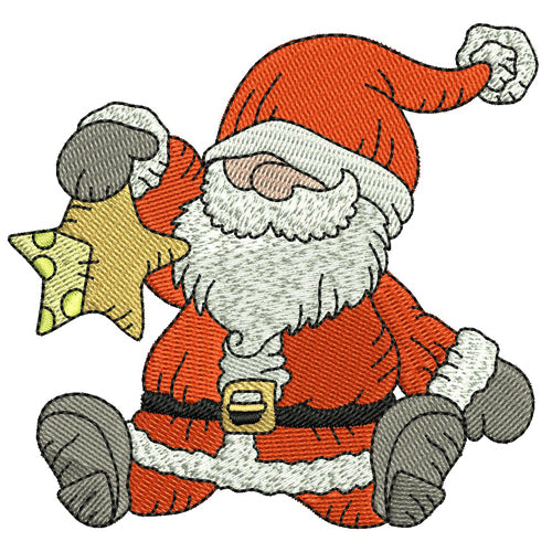 Machine Embroidery Designs - Santa(4) - Threadart.com